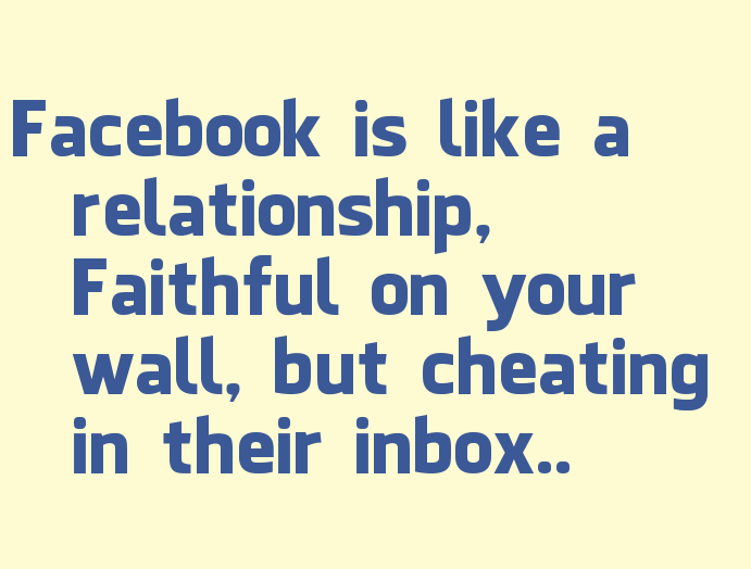Affairs cheating facebook Real People