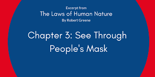 the laws of human nature chapters