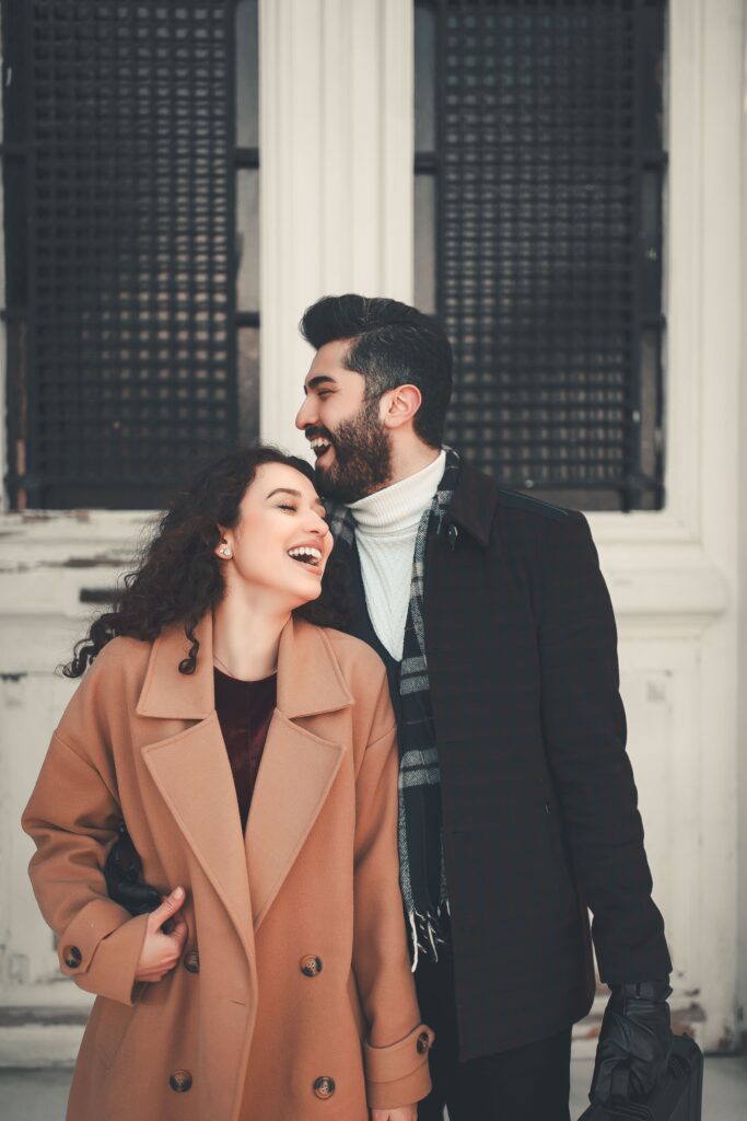 Dating coach helping a client build relationship confidence