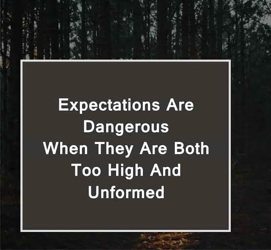 expectations quotes. 18
