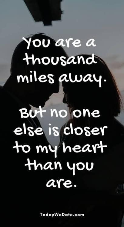 Long Distance Relationship Quotes 6