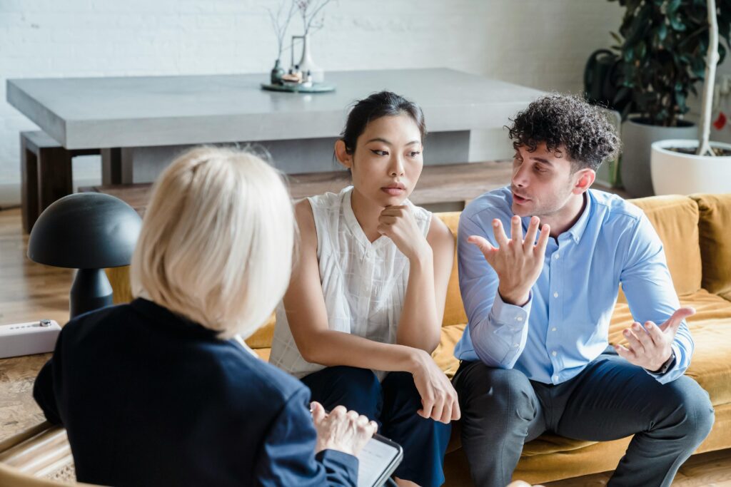 Couples Therapy session in london