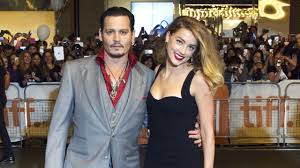 How long were Amber Heard and Johnny Depp together
