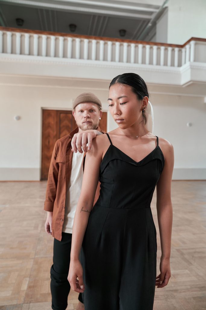 Couple rebuilding emotional intimacy and communication in their relationship