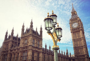 Historical landmarks in London
