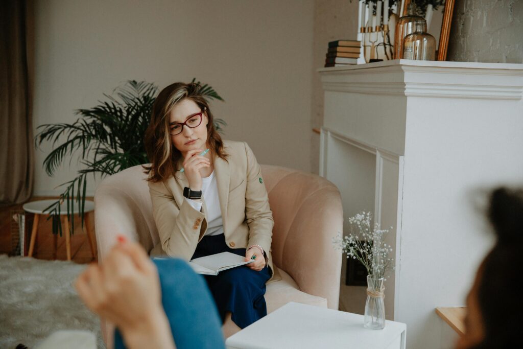 Life Coach Sloane Square Couple in Life Coaching session at Miss Date Doctor