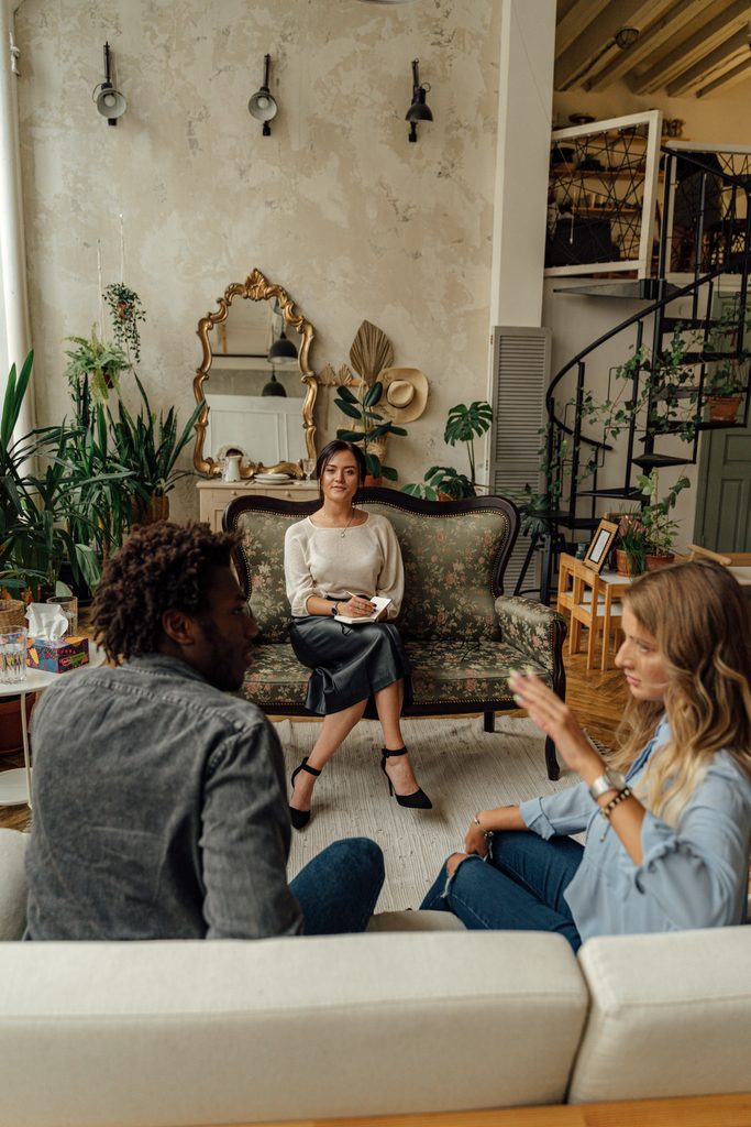 Miss Date Doctor relationship counselling office at 27 Old Gloucester St London